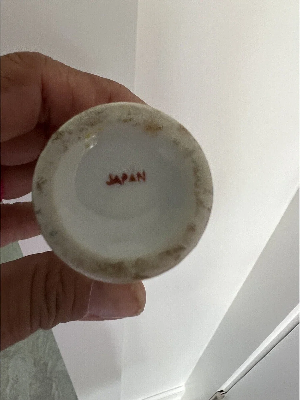 Vintage  Porcelain Miniature Vase 4
